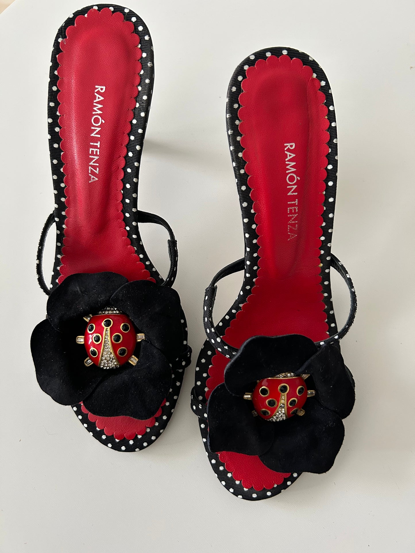 Ramon Tenza Ladybug kitten heels EU36