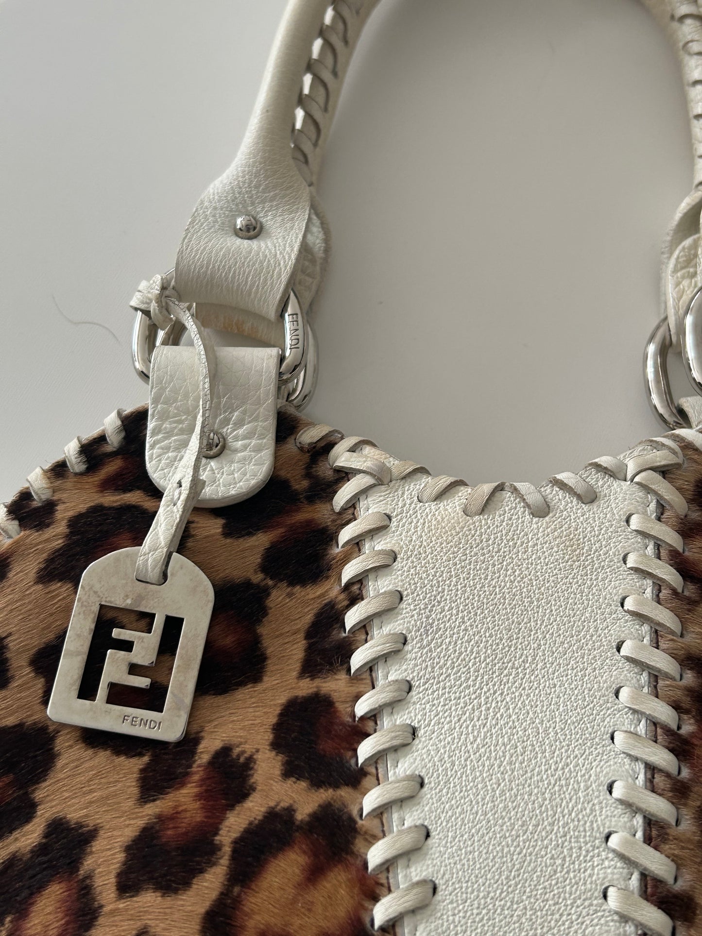 Fendi Diablo calfskin shoulder bag