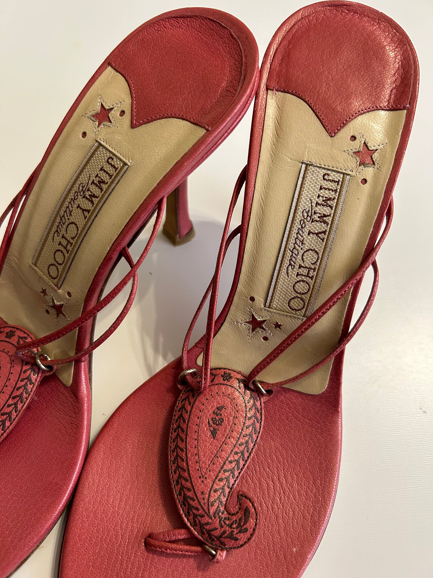 Jimmy Choo thong heels EU37