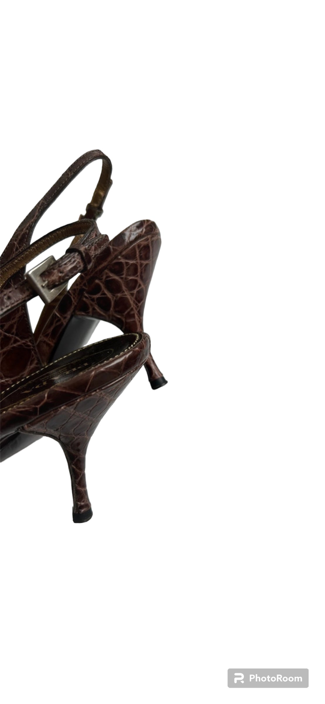 Prada brown slingback EU37.5
