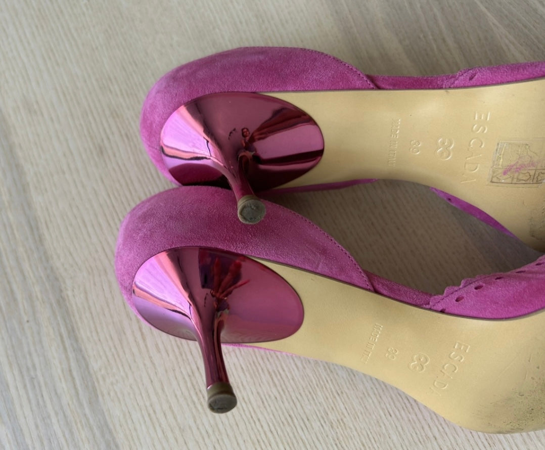 Vintage Escada Kitten heels eu39