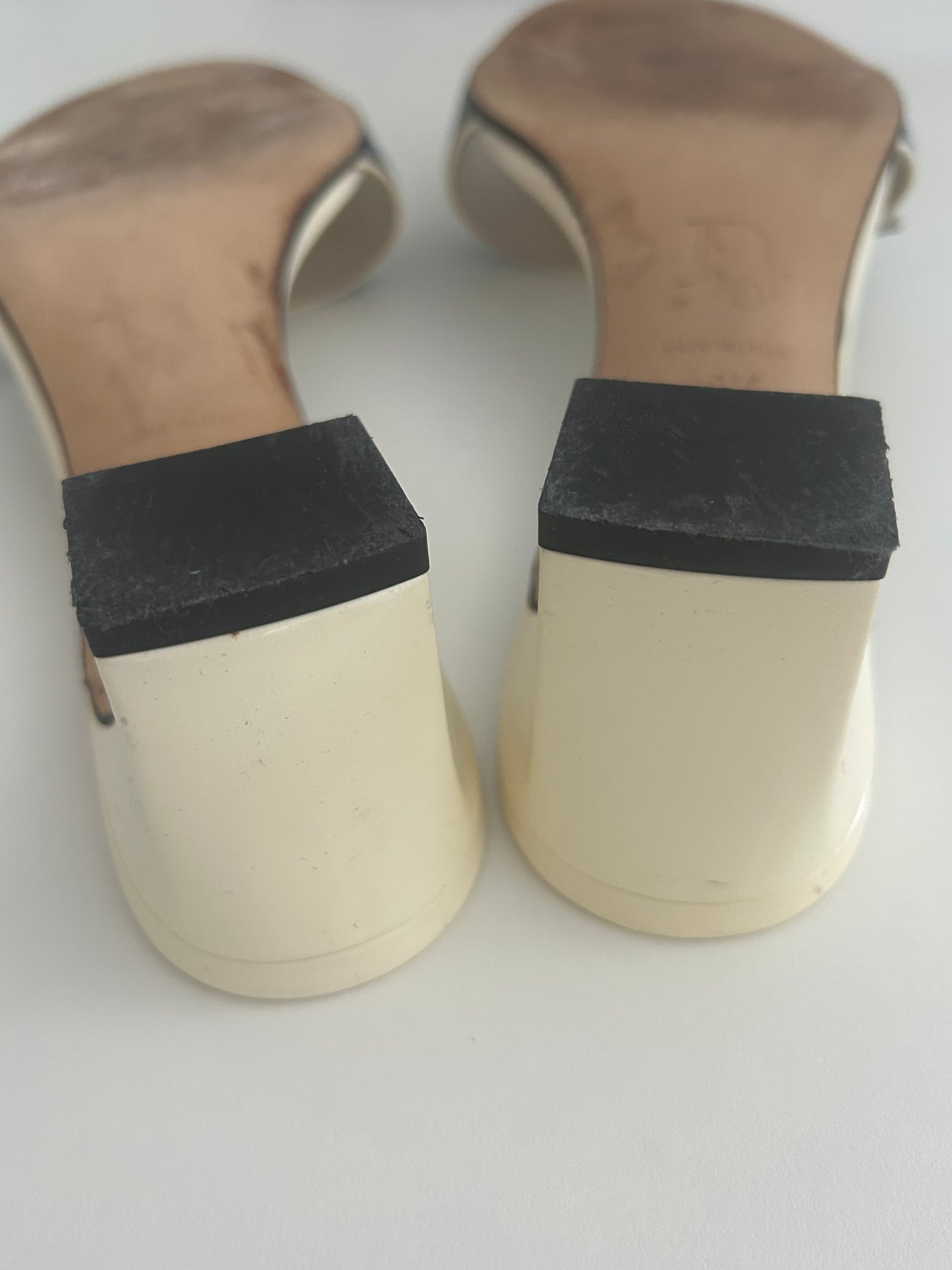 Dior denim key&lock sandals EU39.5