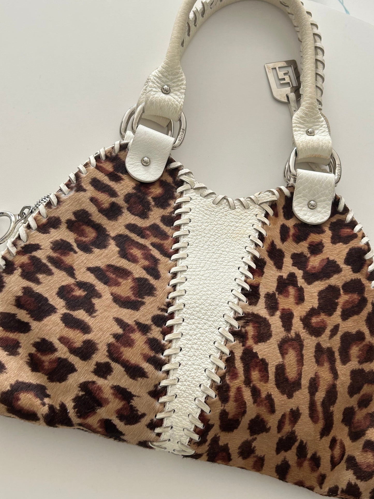 Fendi Diablo calfskin shoulder bag
