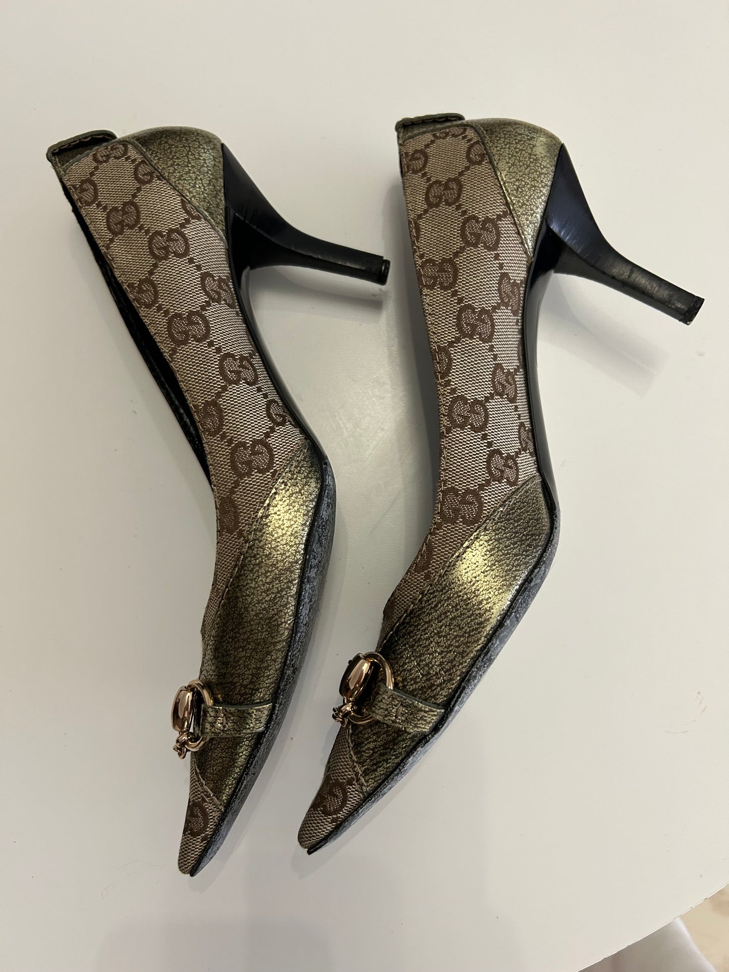 Gucci Horsebit heels EU39