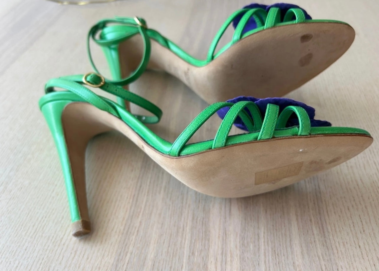 Ralph Lauren flower sandals EU39
