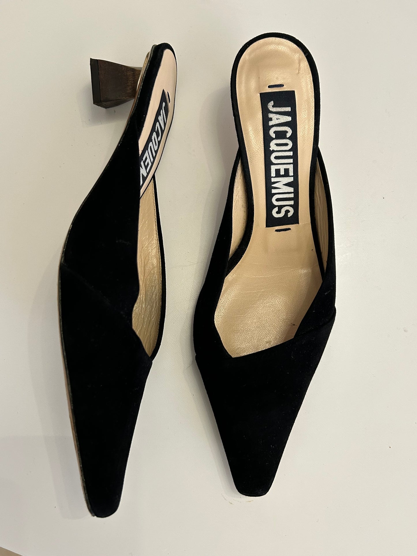 Jacquemus asymmetric mules EU39