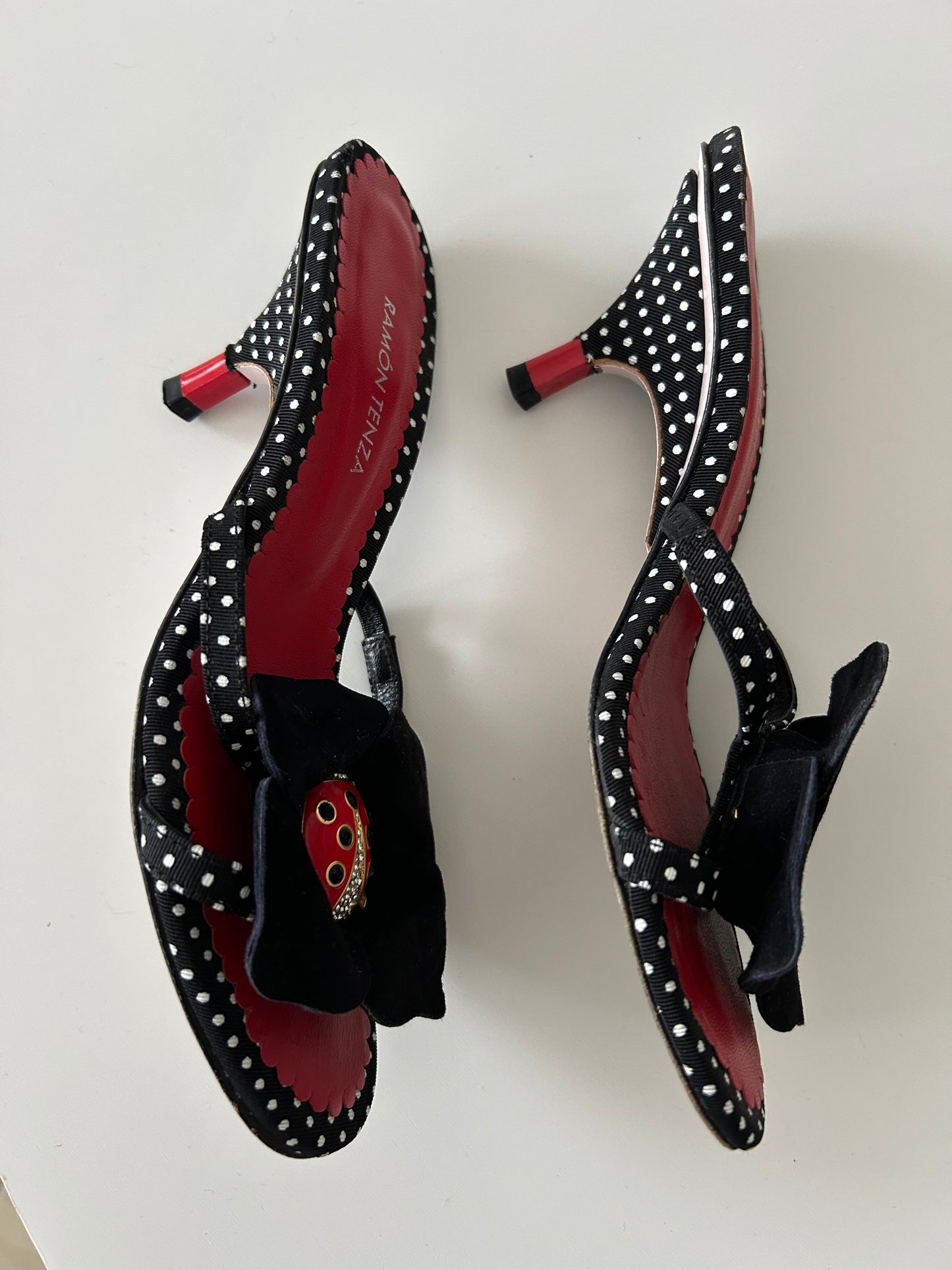 Ramon Tenza Ladybug kitten heels EU36