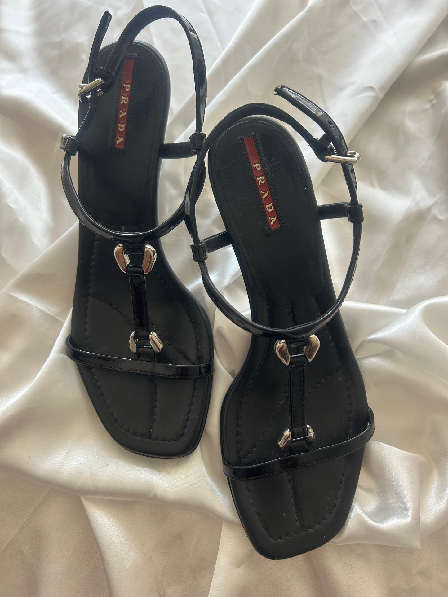 Prada leather sandals EU37