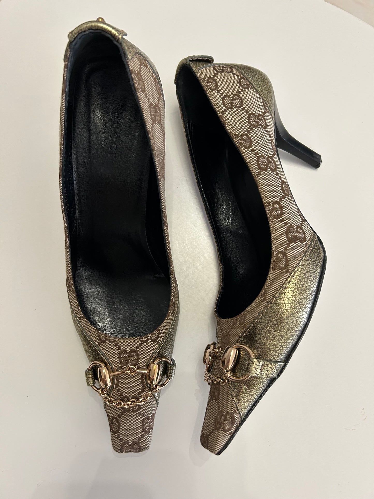 Gucci Horsebit heels EU39