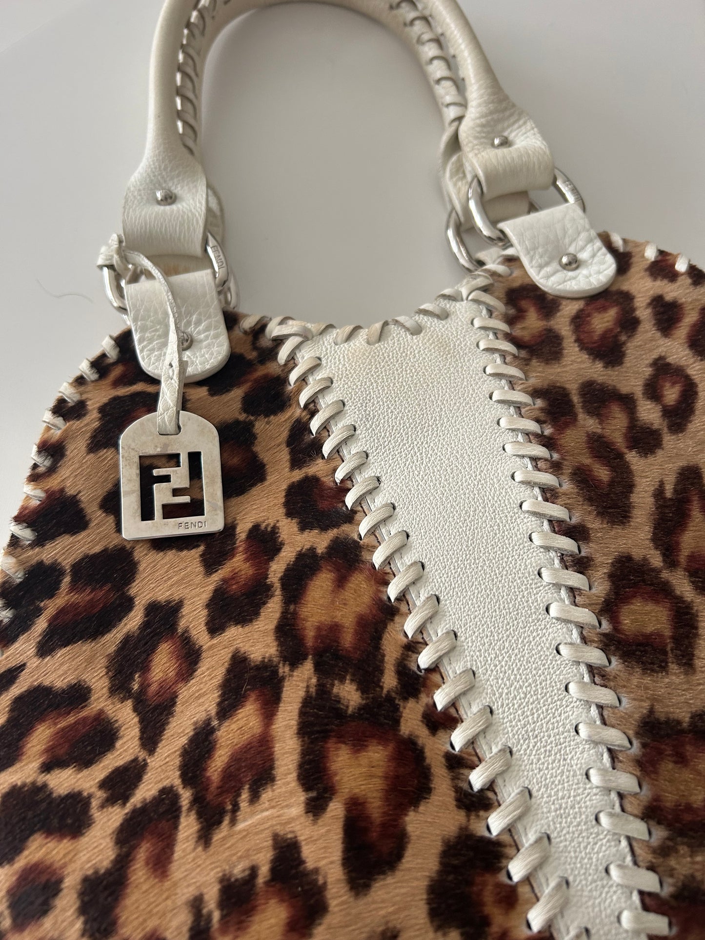 Fendi Diablo calfskin shoulder bag