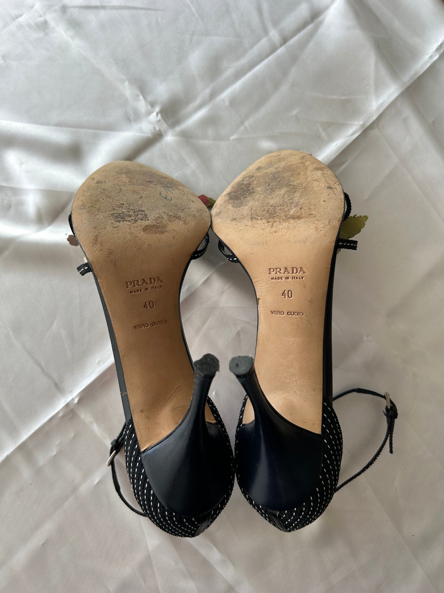 Prada bouquet sandals EU40