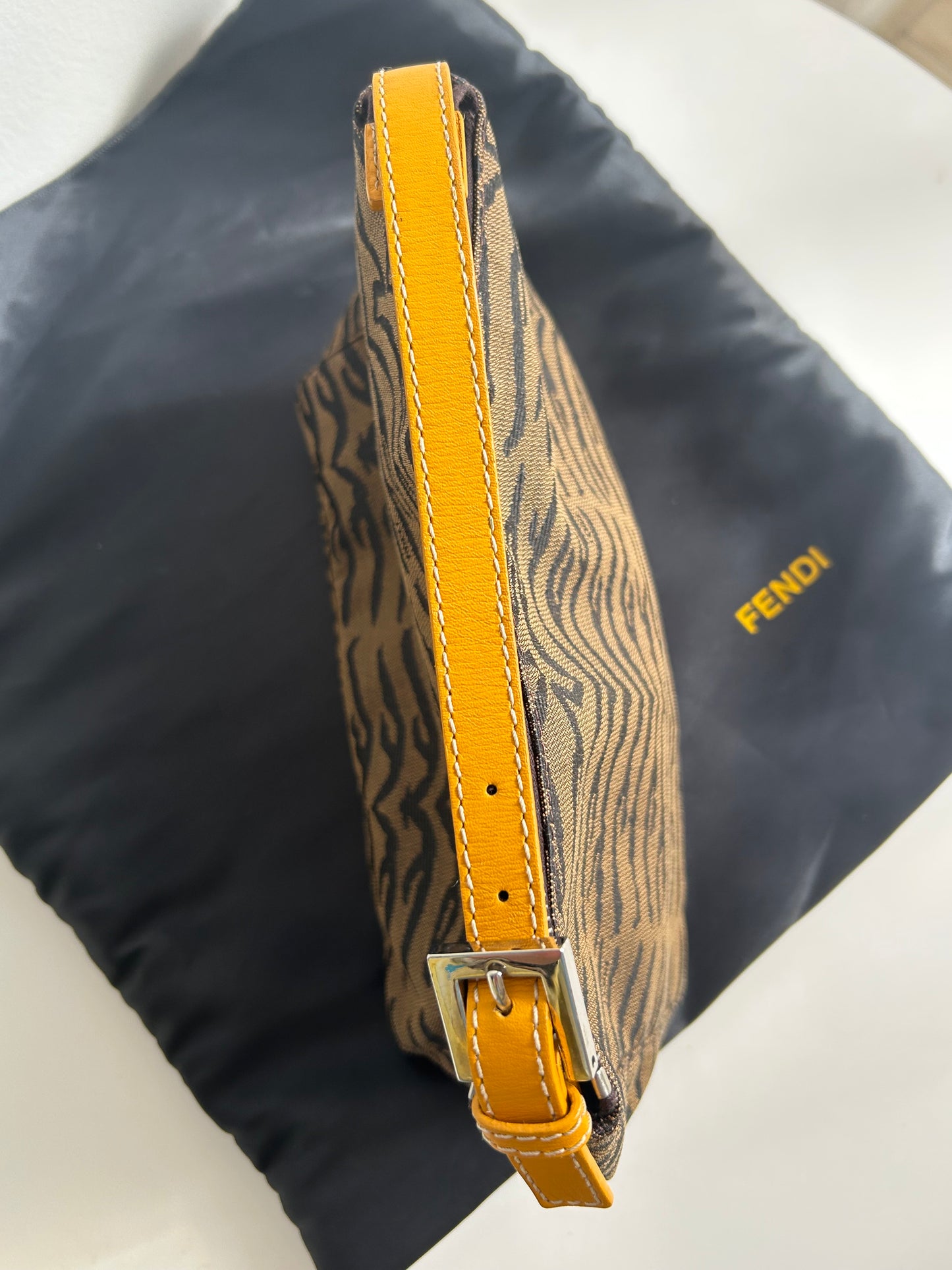 Fendi Tiger Print Pouch