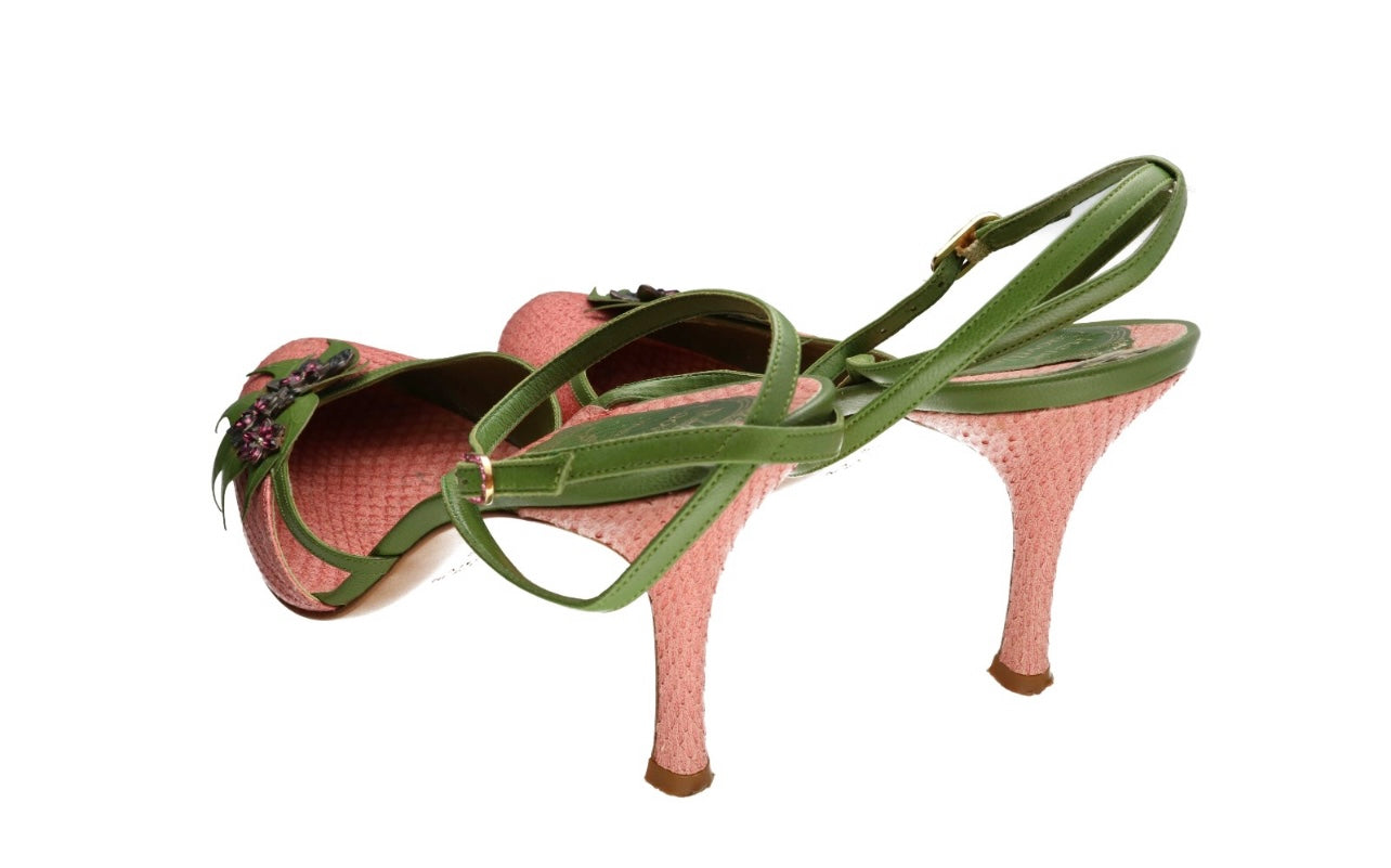 René Caovilla spring heels Eu38