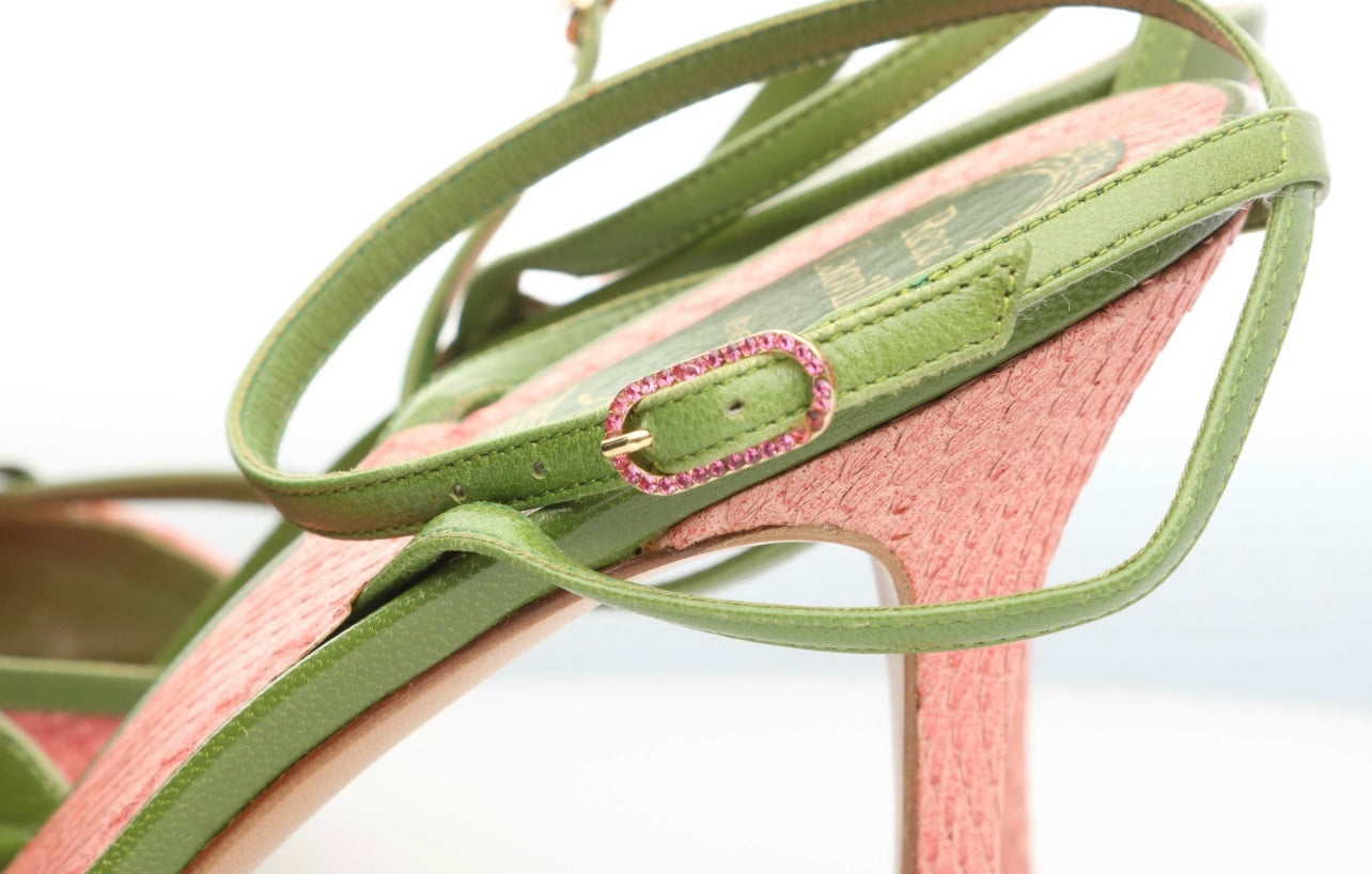 René Caovilla spring heels Eu38