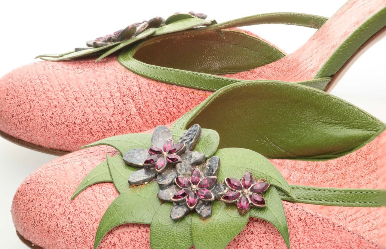 René Caovilla spring heels Eu38