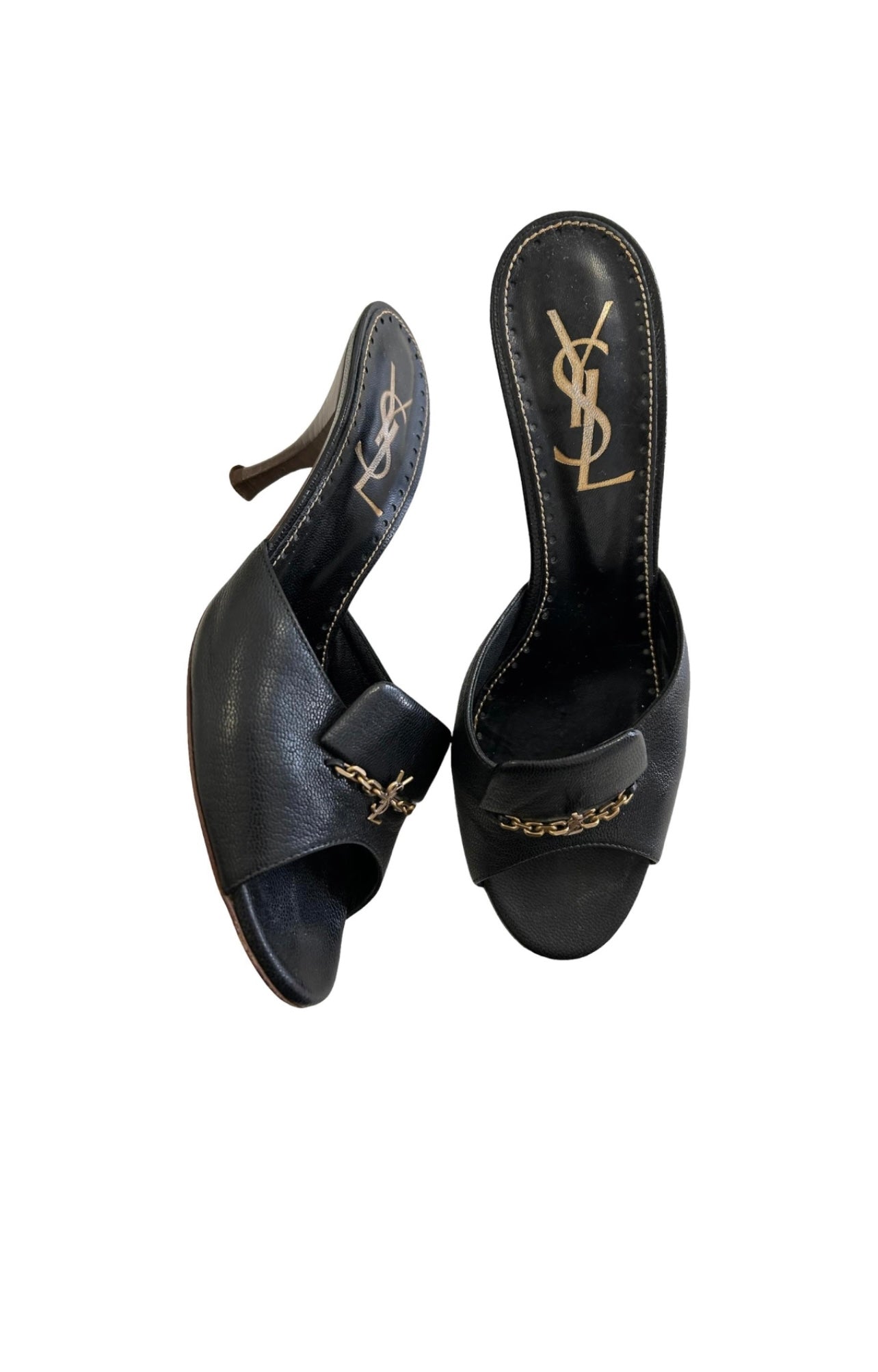 Yves Saint Laurent Black mules EU38.5