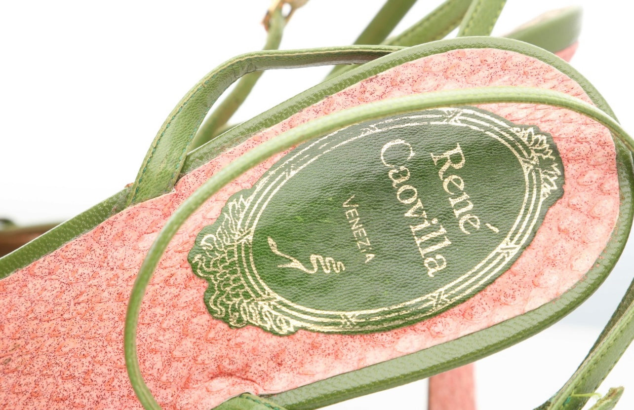 René Caovilla spring heels Eu38
