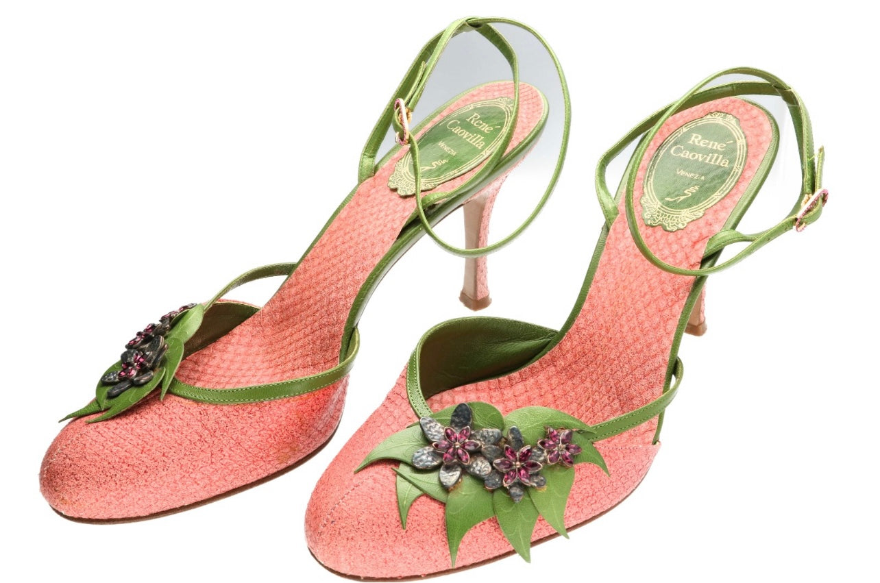 René Caovilla spring heels Eu38