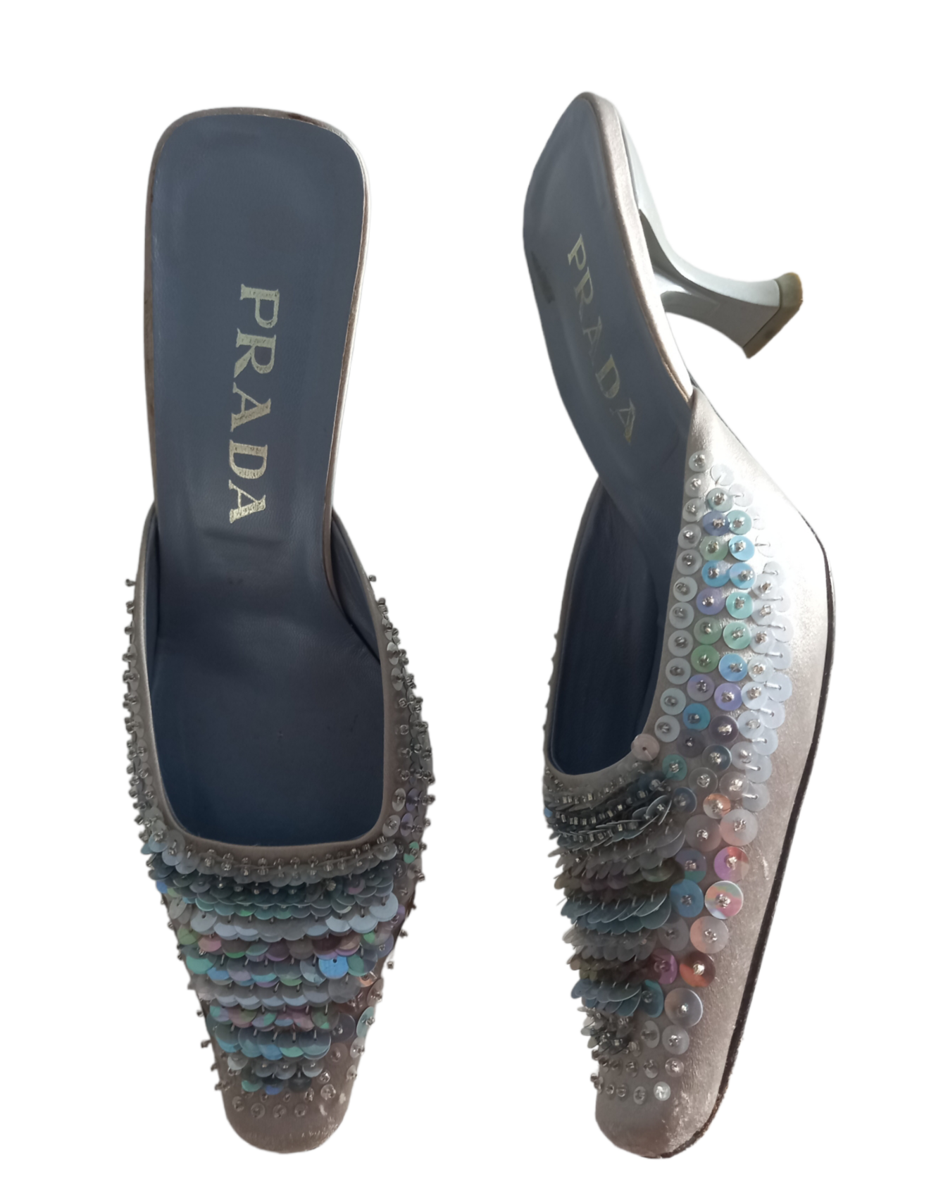Prada sequins mules EU 37