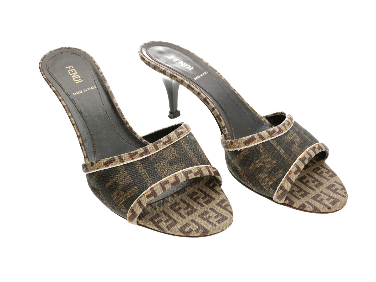 Fendi vintage logo sandals EU39