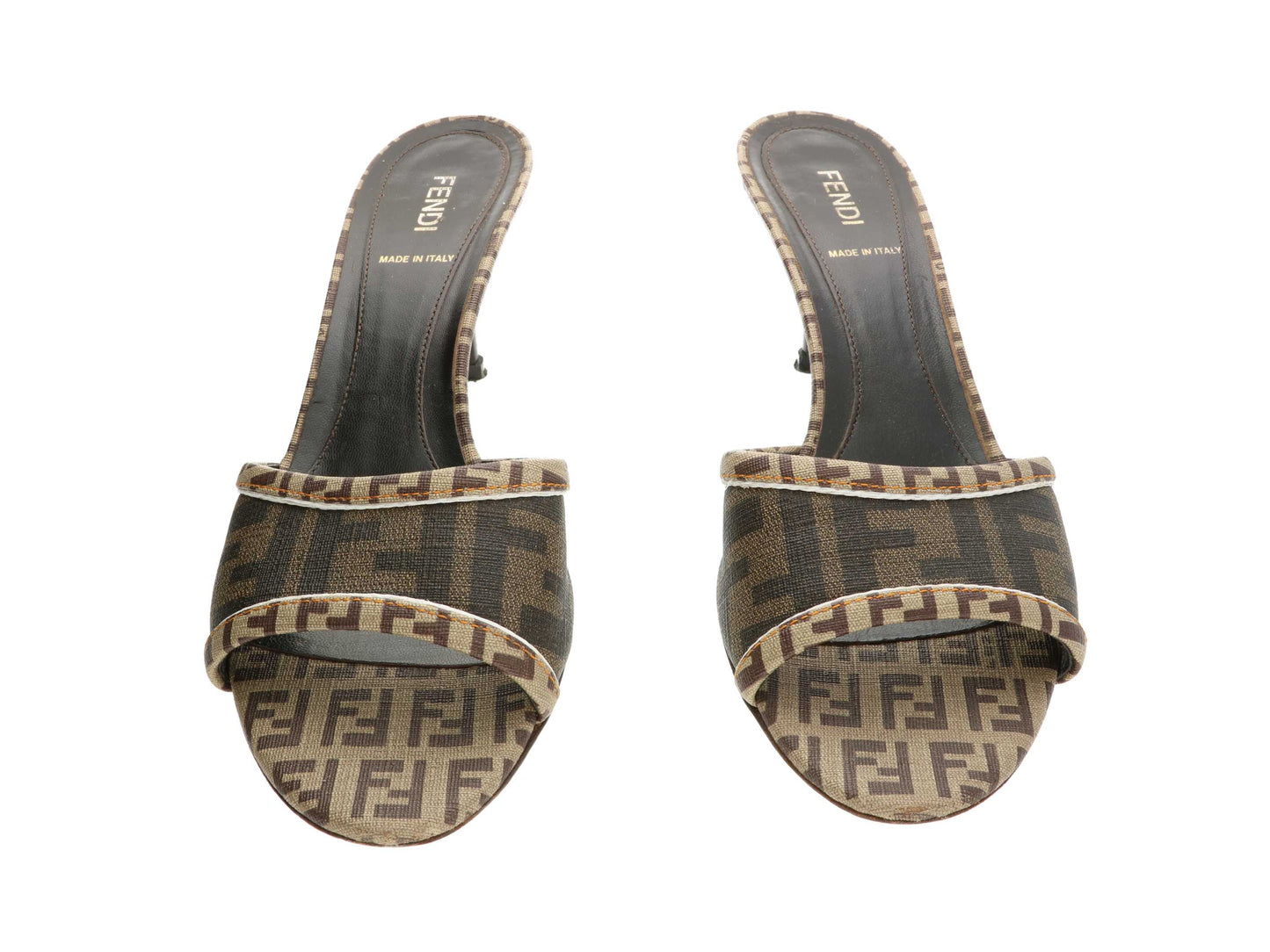 Fendi vintage logo sandals EU39