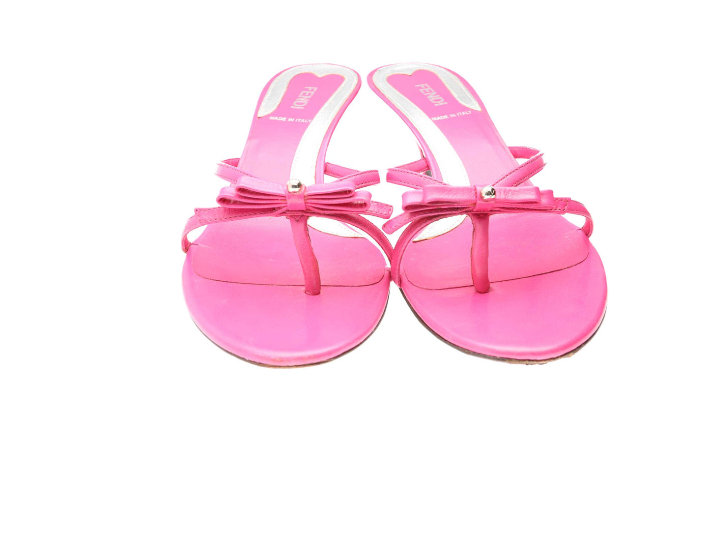 Fendi vintage flipflop bow sandals EU 39