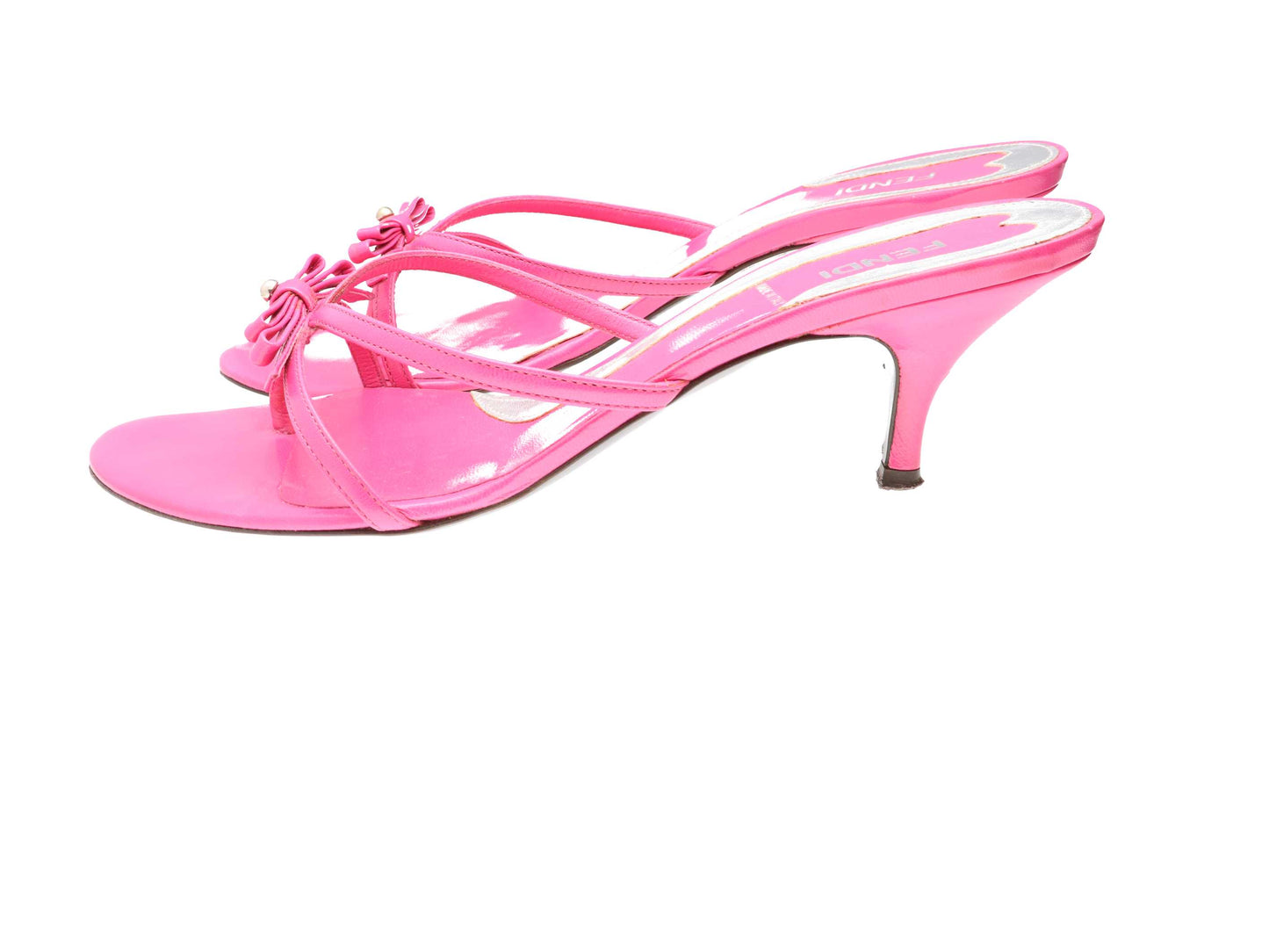 Fendi vintage flipflop bow sandals EU 39