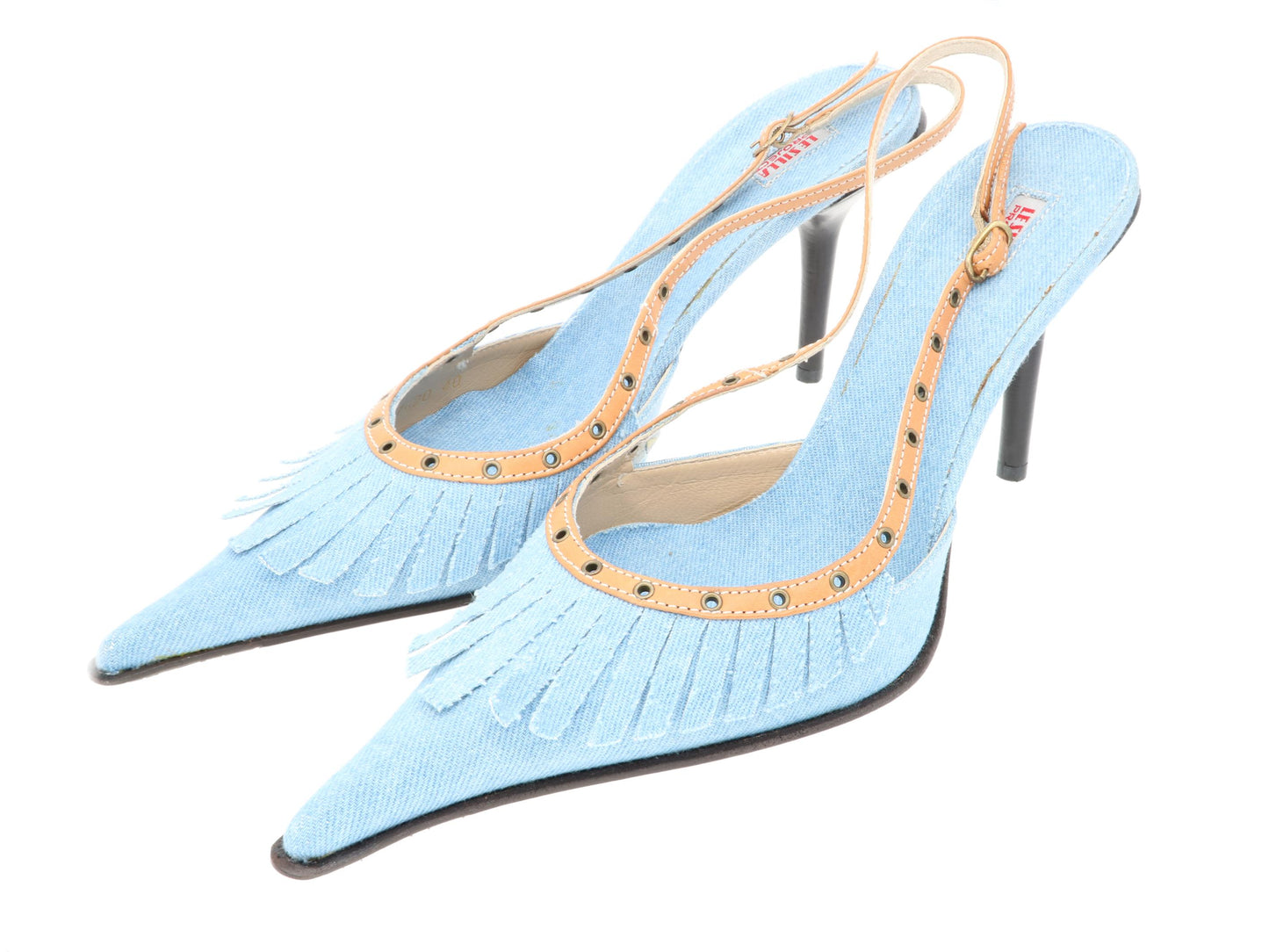 Le Silla denim slingback EU 40