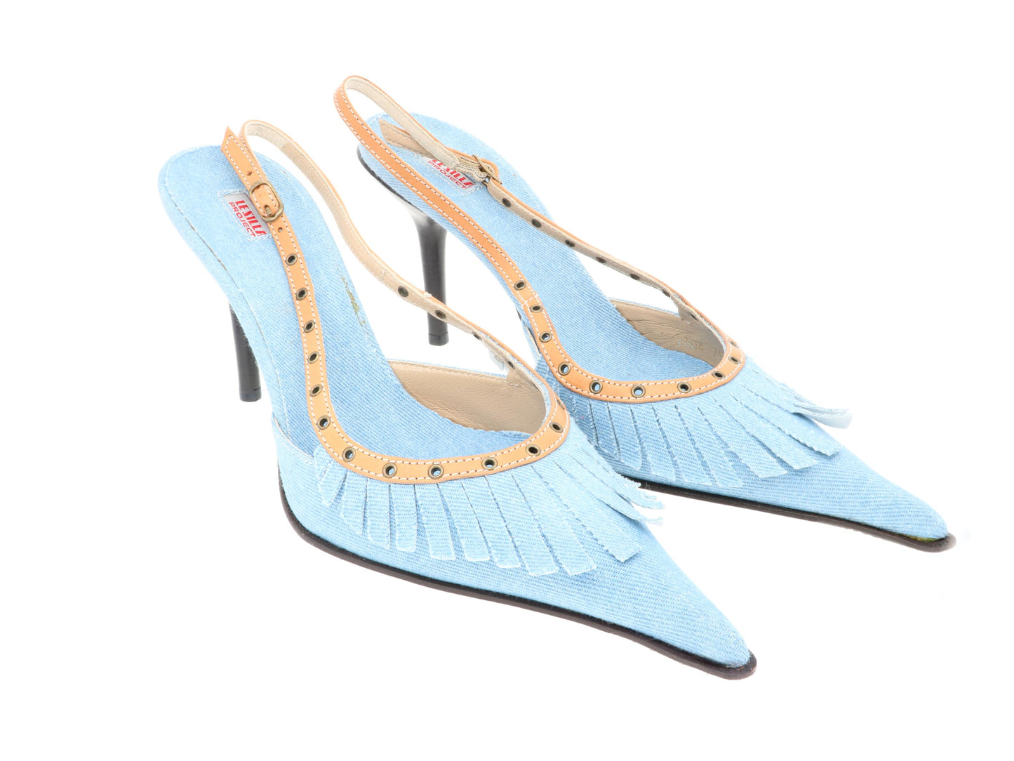 Le Silla denim slingback EU 40