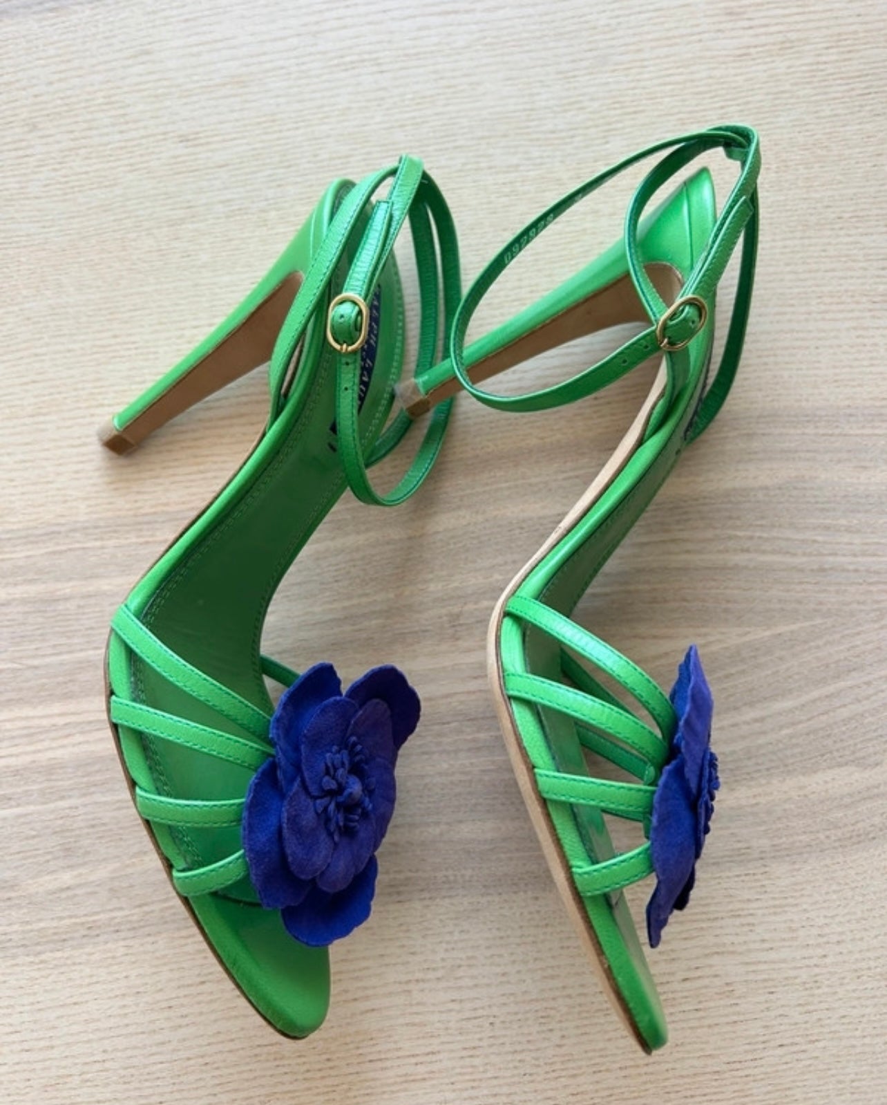 Ralph Lauren flower sandals EU39