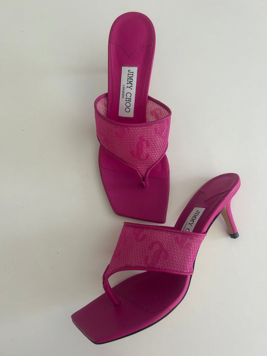 Jimmy Choo leather thong EU37