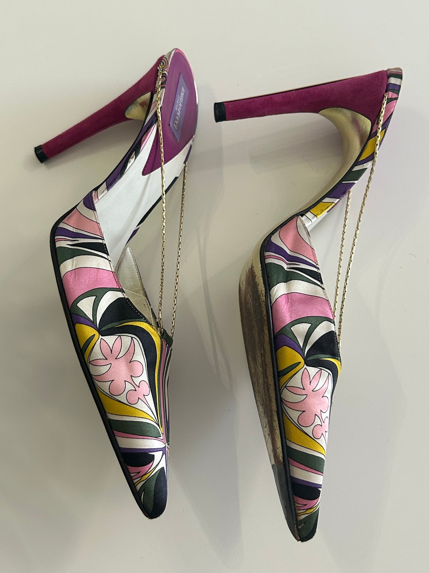Emilio Pucci chain pumps 38EU