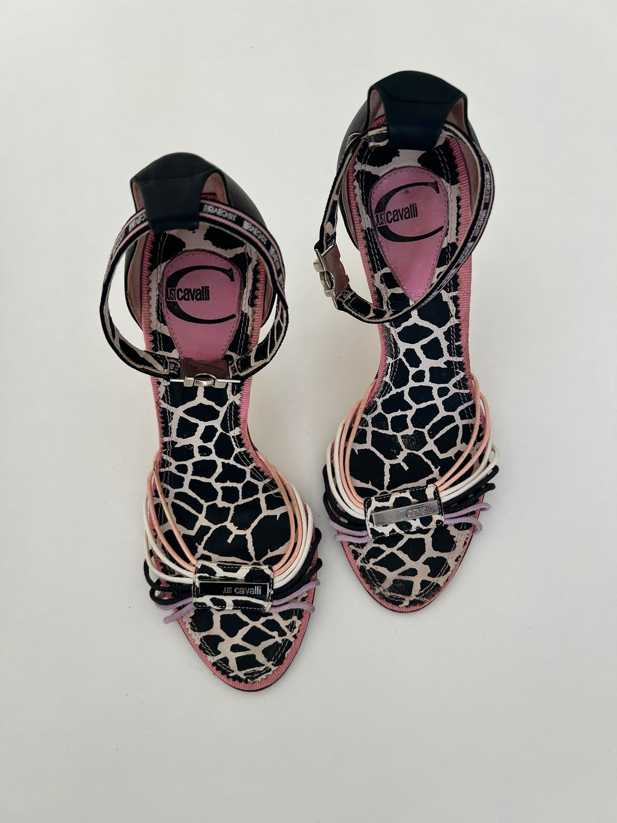 Just Cavalli animalier sandals EU38
