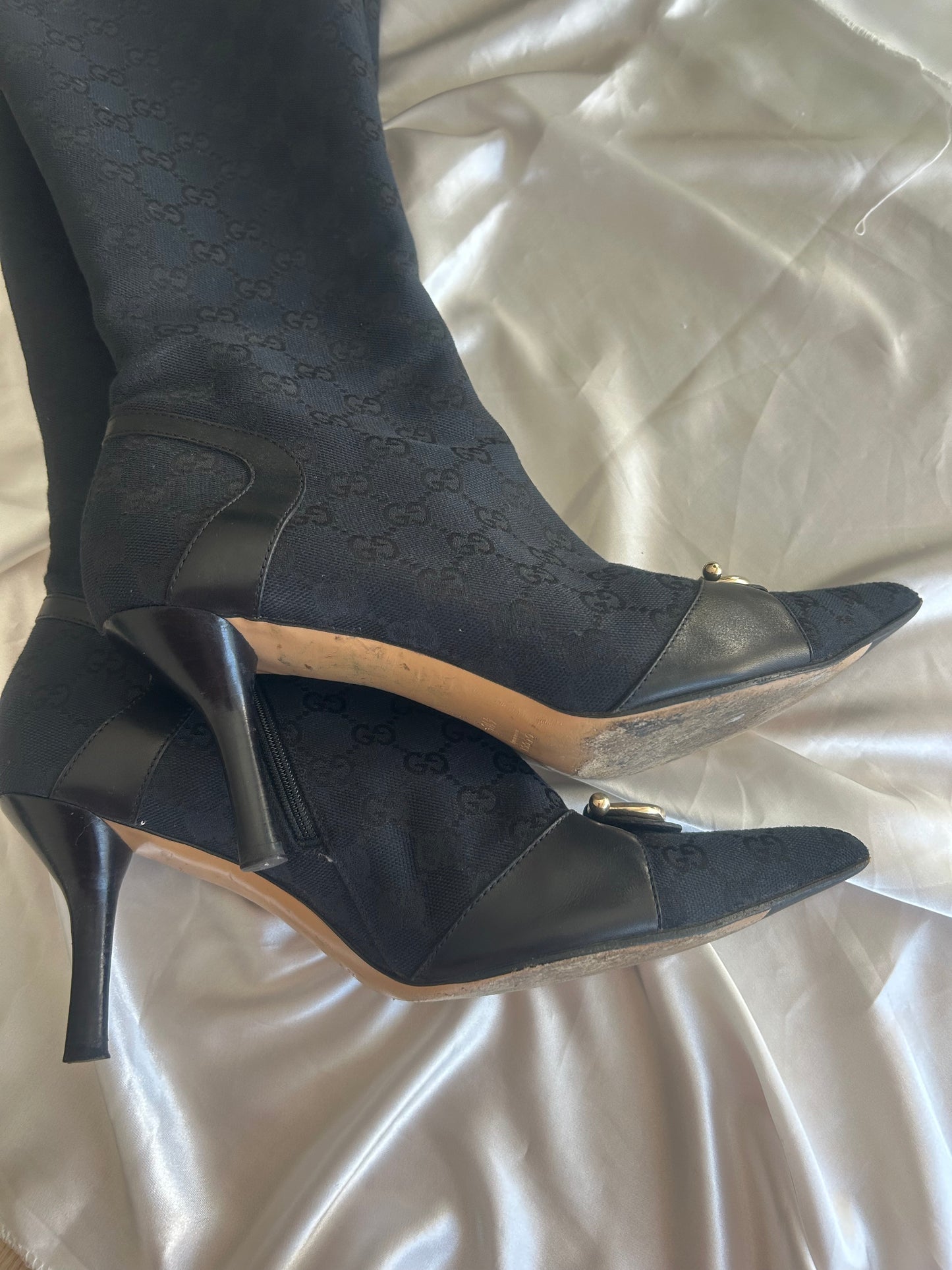 Gucci Monogram boots EU41