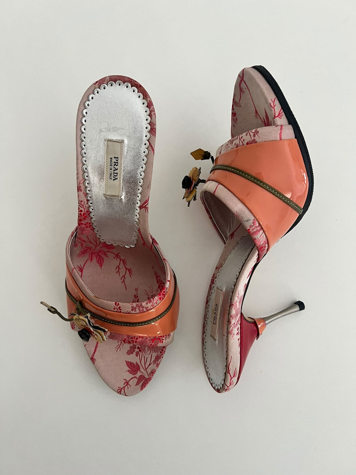 Prada floral mules EU35.5