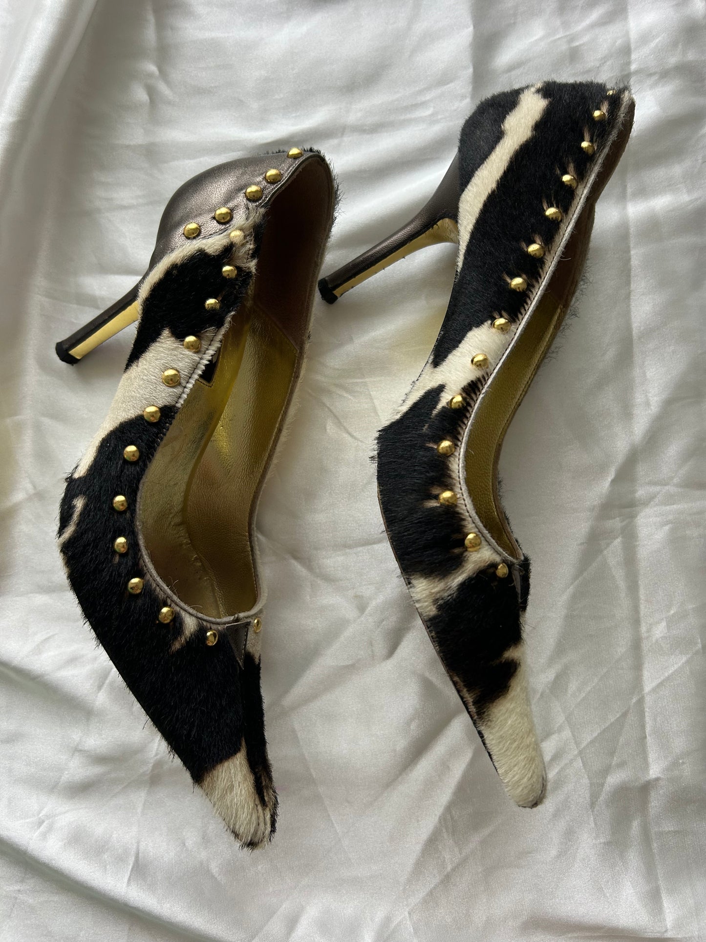 Dolce&Gabbana pony style calfskin heels EU37