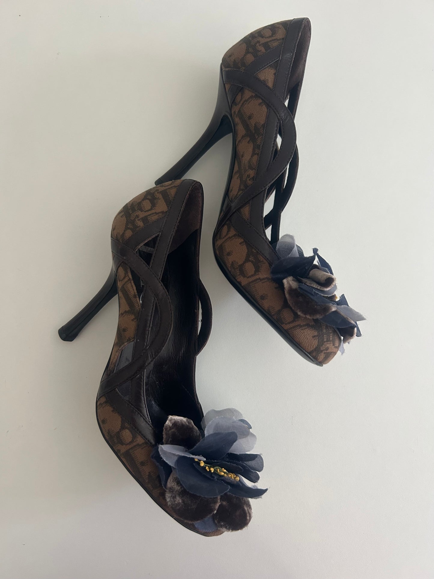 Christian Dior monogram heels EU35