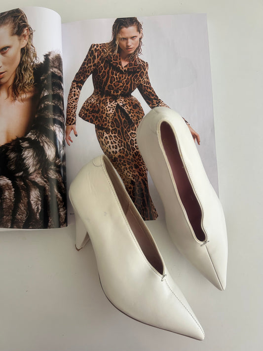 Celine leather heels EU36