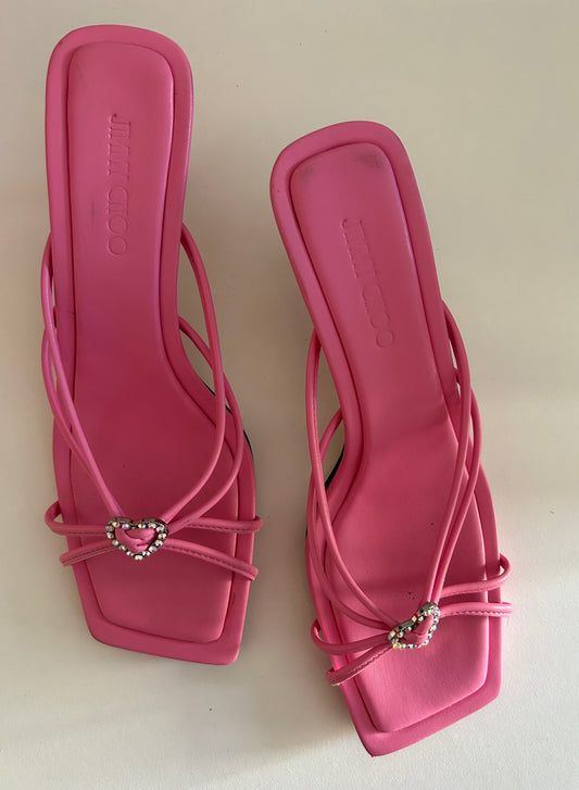 Jimmy Choo heart sandals EU39