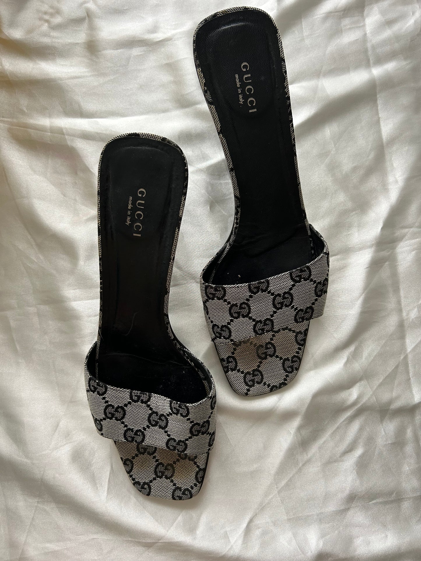 Gucci canvas mules by Tom Ford EU40