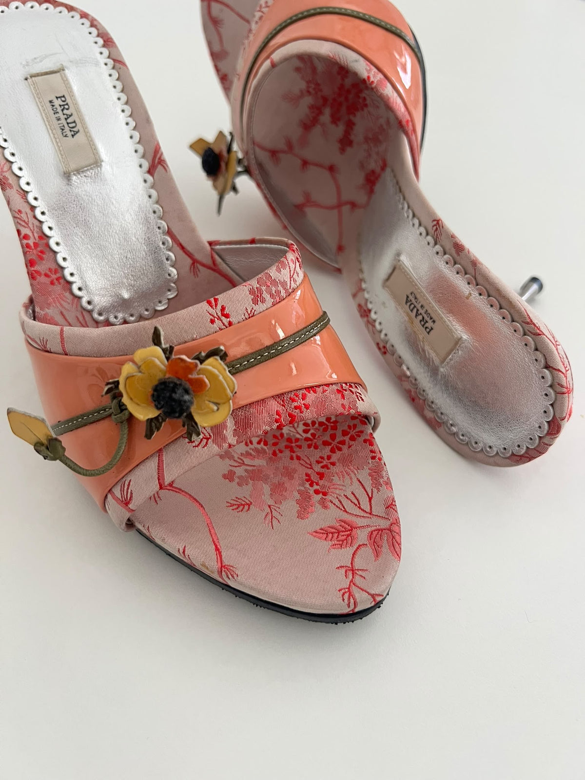 Prada floral mules EU35.5