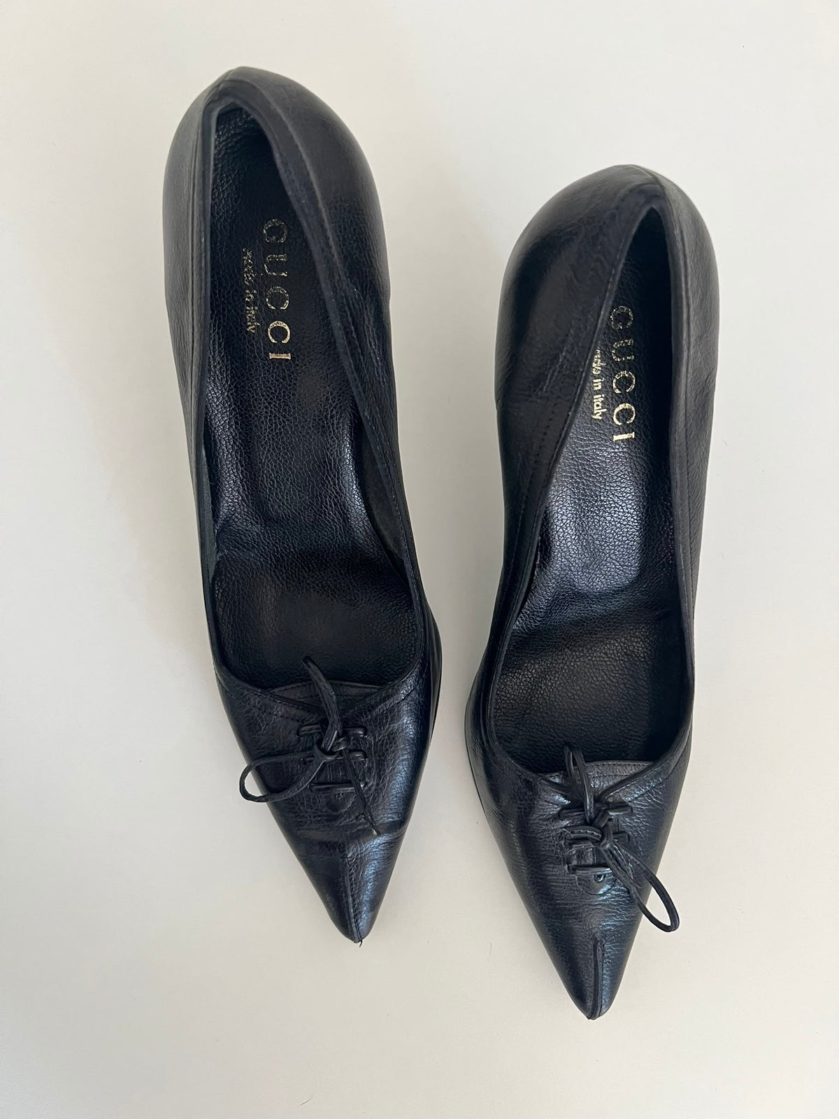 Gucci black heels EU39