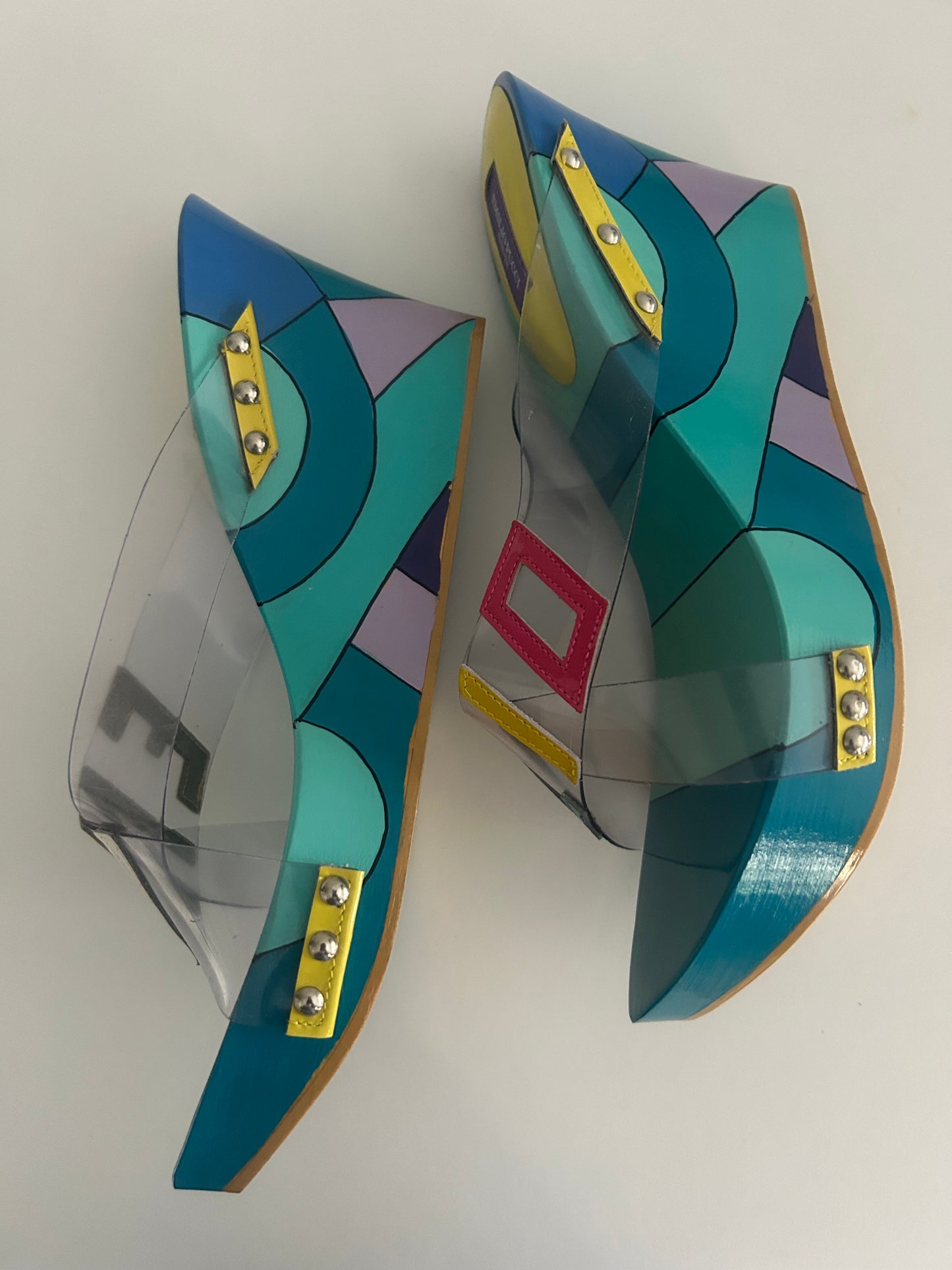 Emilio Pucci Pvc wedges EU40