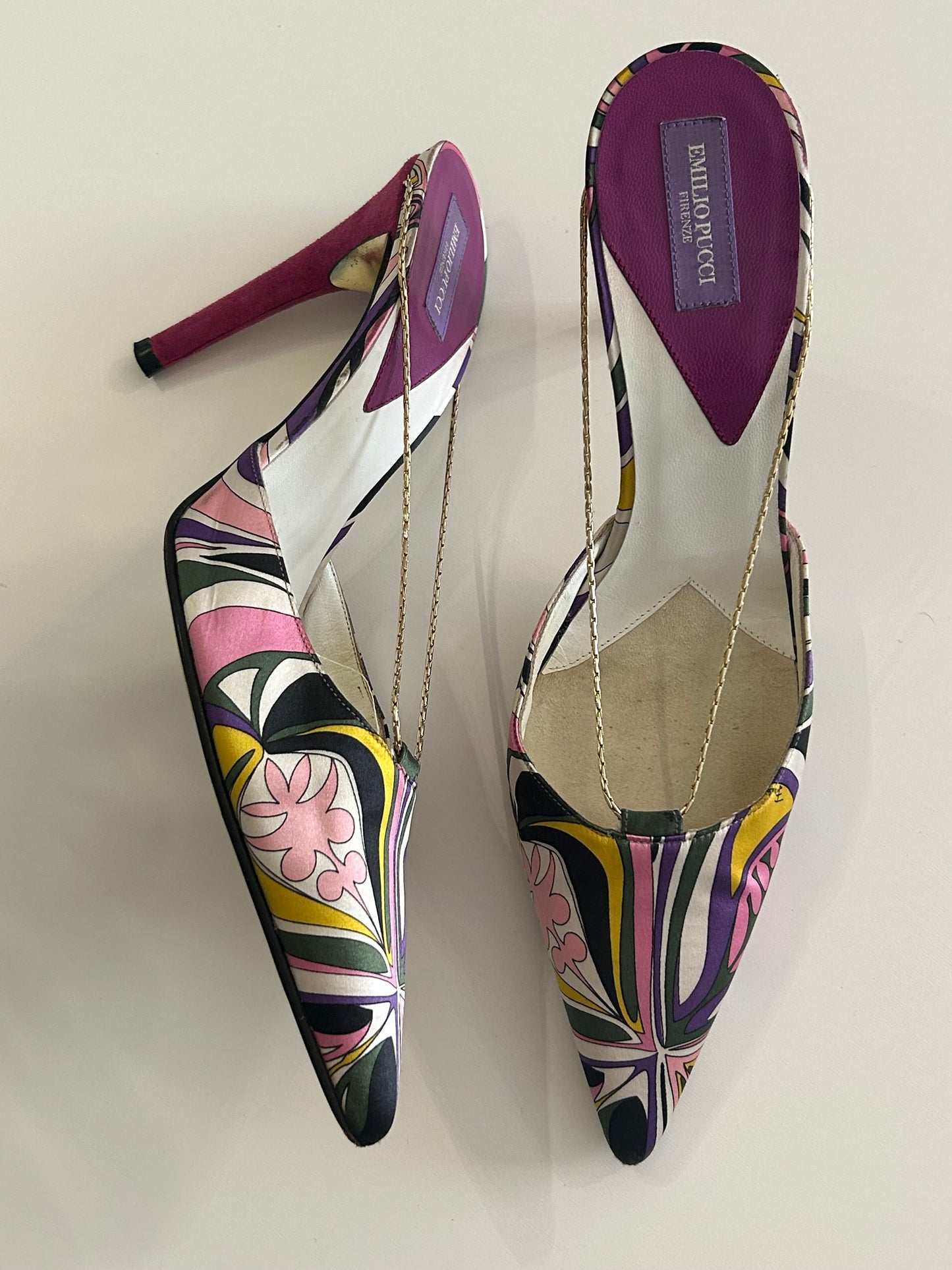 Emilio Pucci chain pumps 38EU