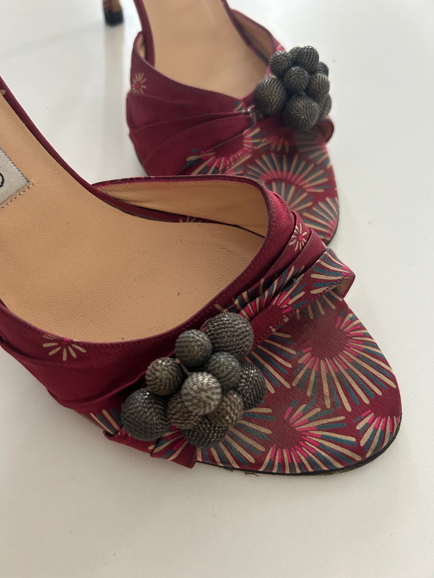 Jimmy Choo burgundy heels EU38