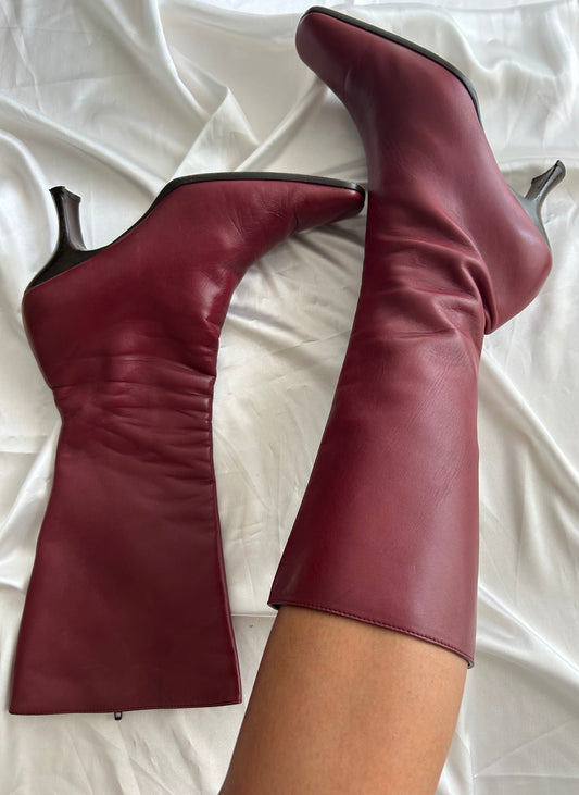 Prada leather boots EU40
