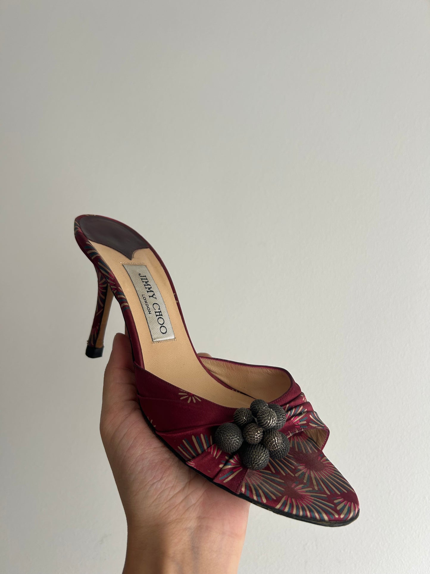 Jimmy Choo burgundy heels EU38