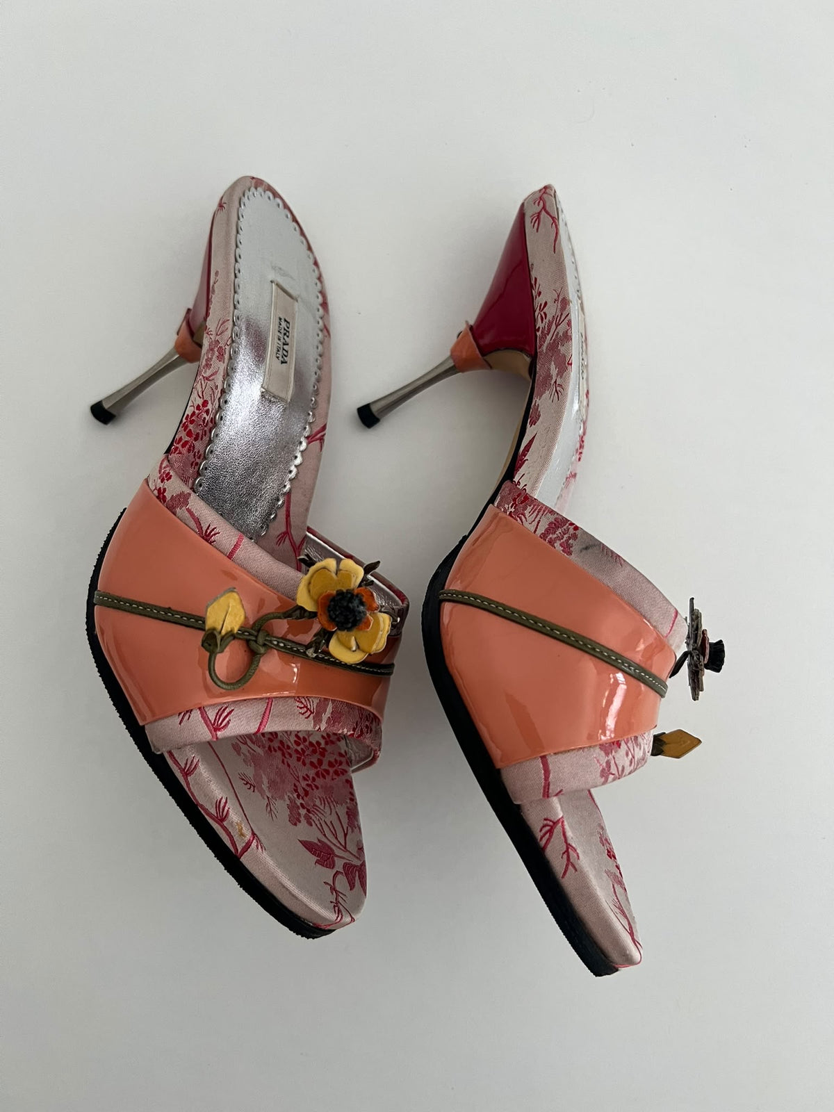 Prada floral mules EU35.5
