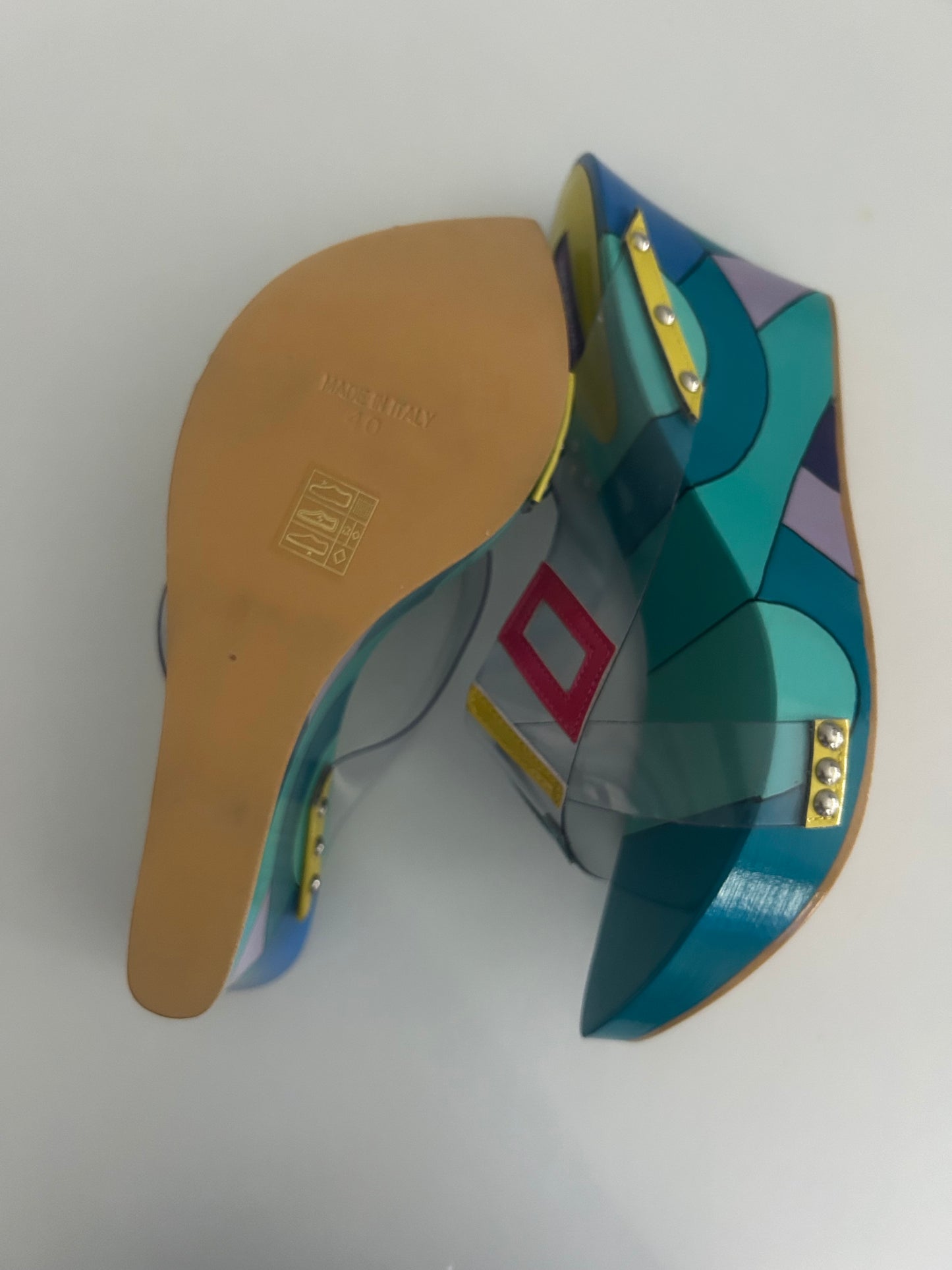 Emilio Pucci Pvc wedges EU40