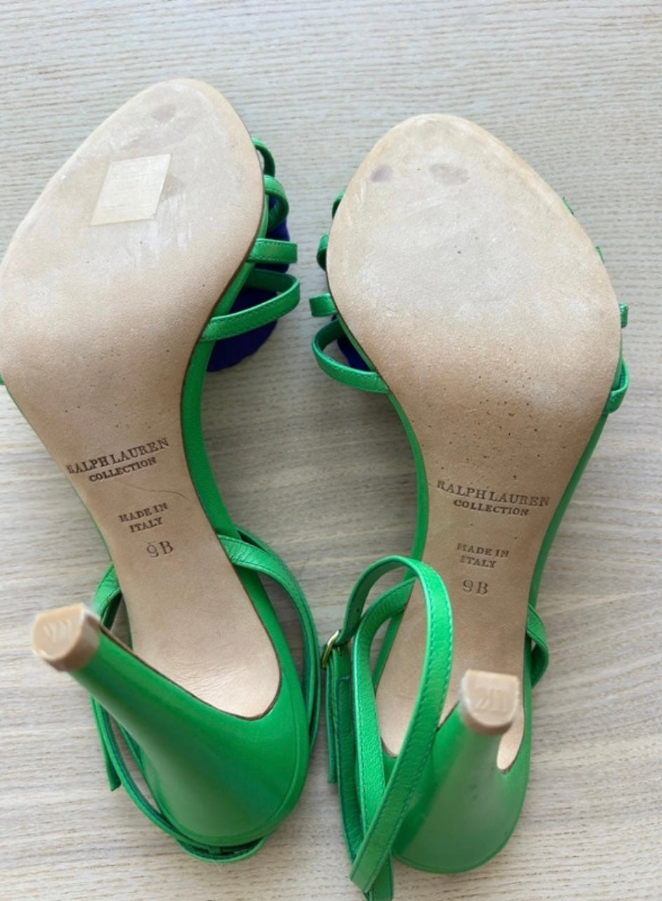 Ralph Lauren flower sandals EU39